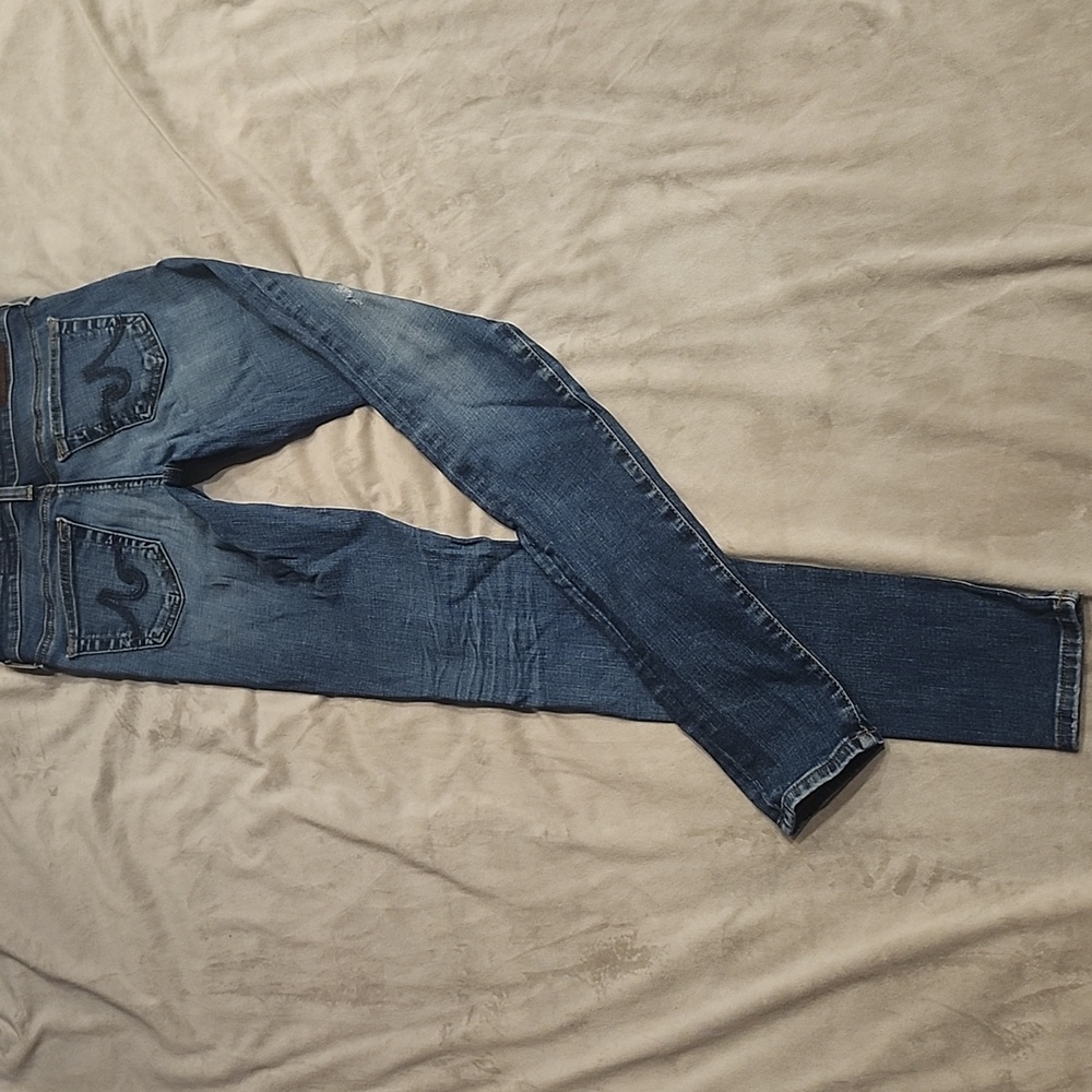 AG Adriano Goldschmied Super Skinny Jeans Sz 24